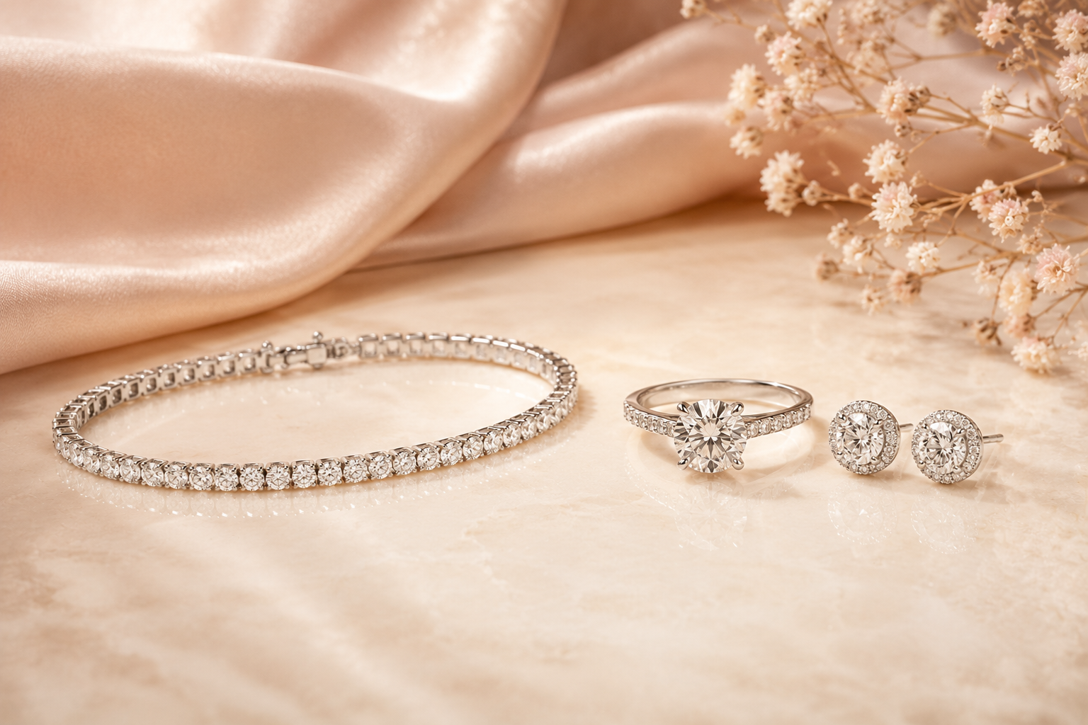 elegant diamond-style jewellery design for engagements and anniversary gifting near Una